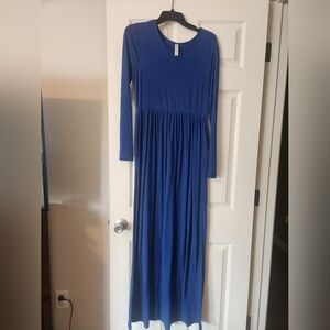 Zenana Outfitters Casual Blue Dress